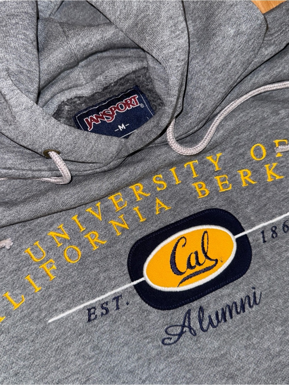 University Of California Berkeley Golden Bears Hoodie Unisex Pre Shrunk Sm Promo
